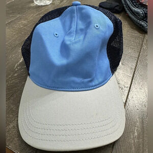 AERIE NWT‎ Colorblock Blue Gray Baseball Cap Adjustable Back One Size